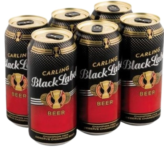 Black label 6pack 440ml