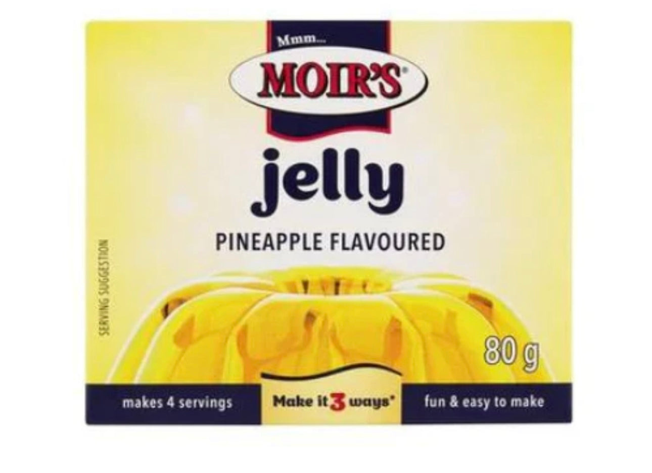Moirs jelly pineapple