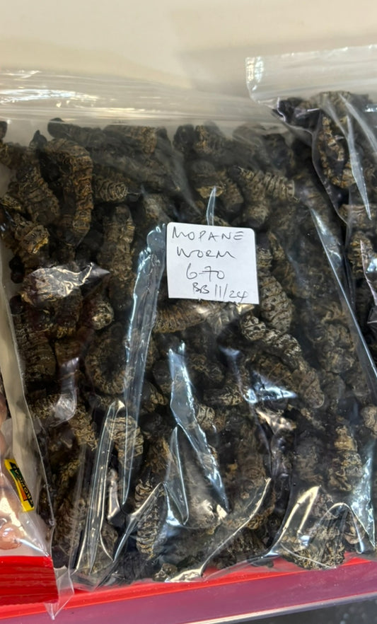 Dried Mopane Worm (100g)