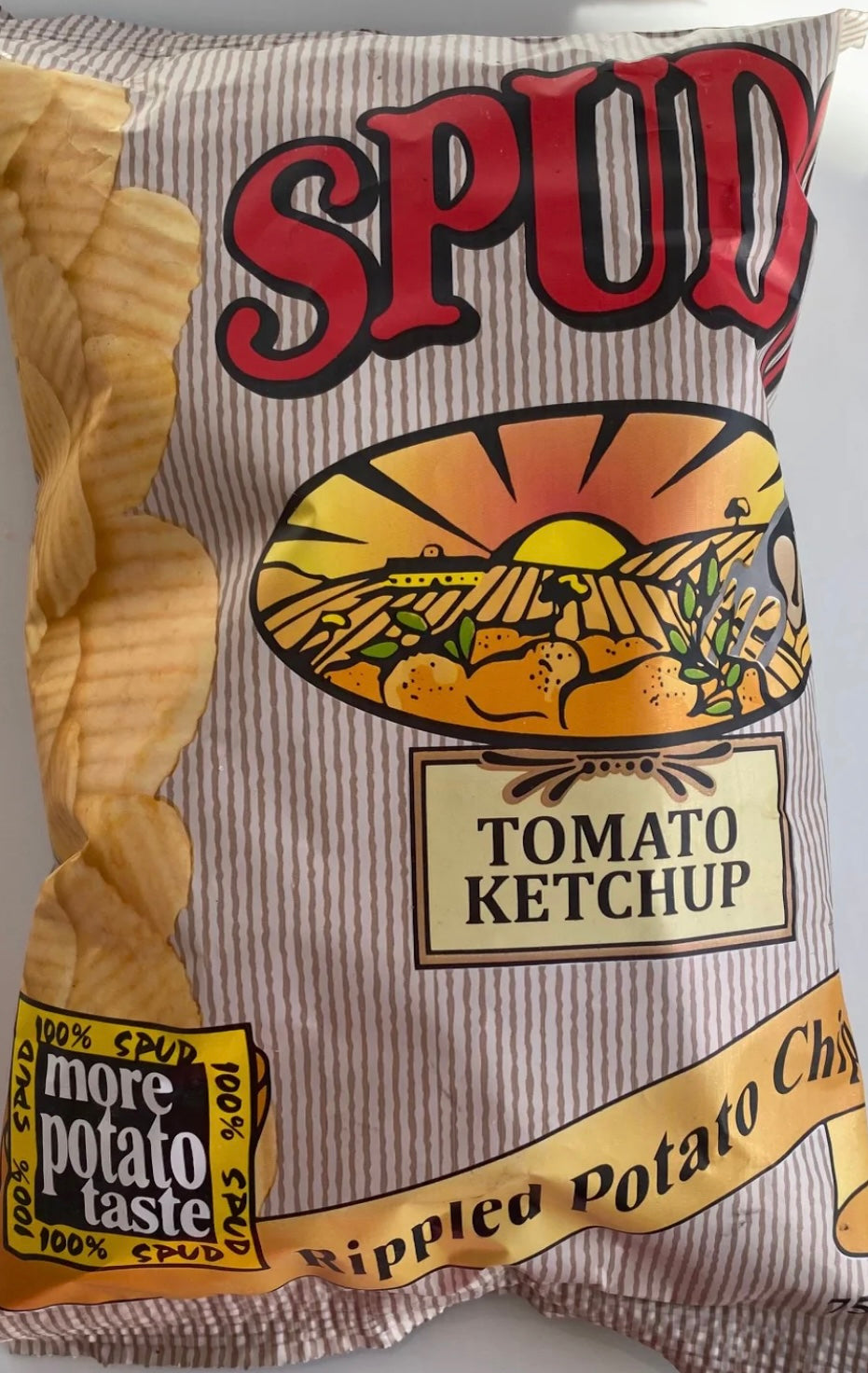 Tomato ketchup spuds