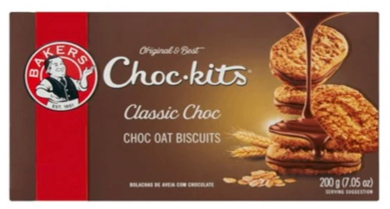 Bakers classic choc oat