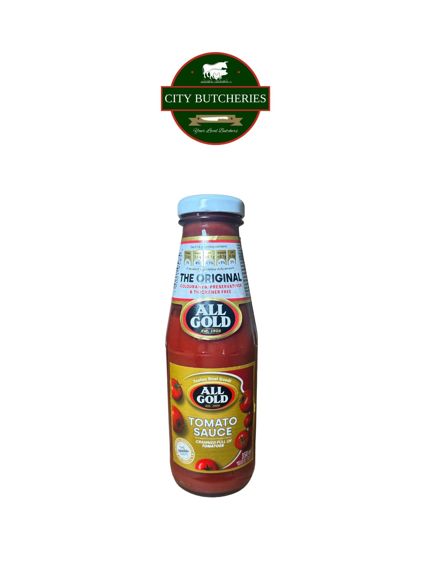 All Gold Tomato Sauce (Various Sizes)