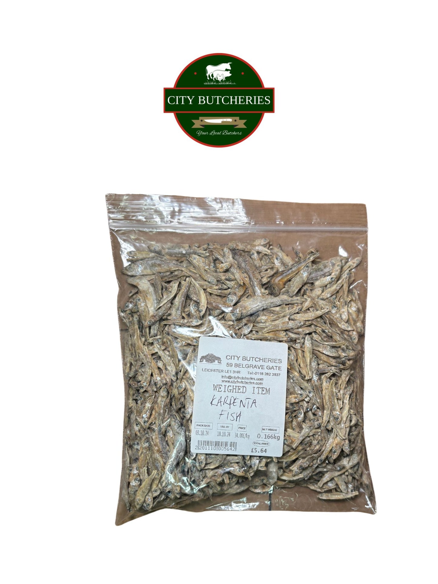 City Butcheries Dried Karpenta Fish (166g)