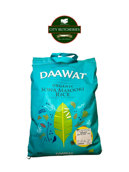 Daawat Organic Sona Masoori Rice (10kg)