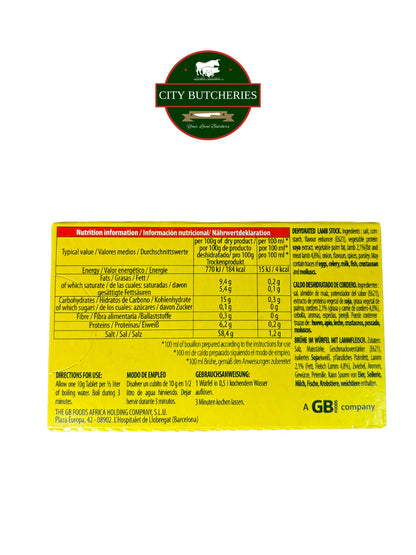 Jumbo Lamb Bouillon (80g)