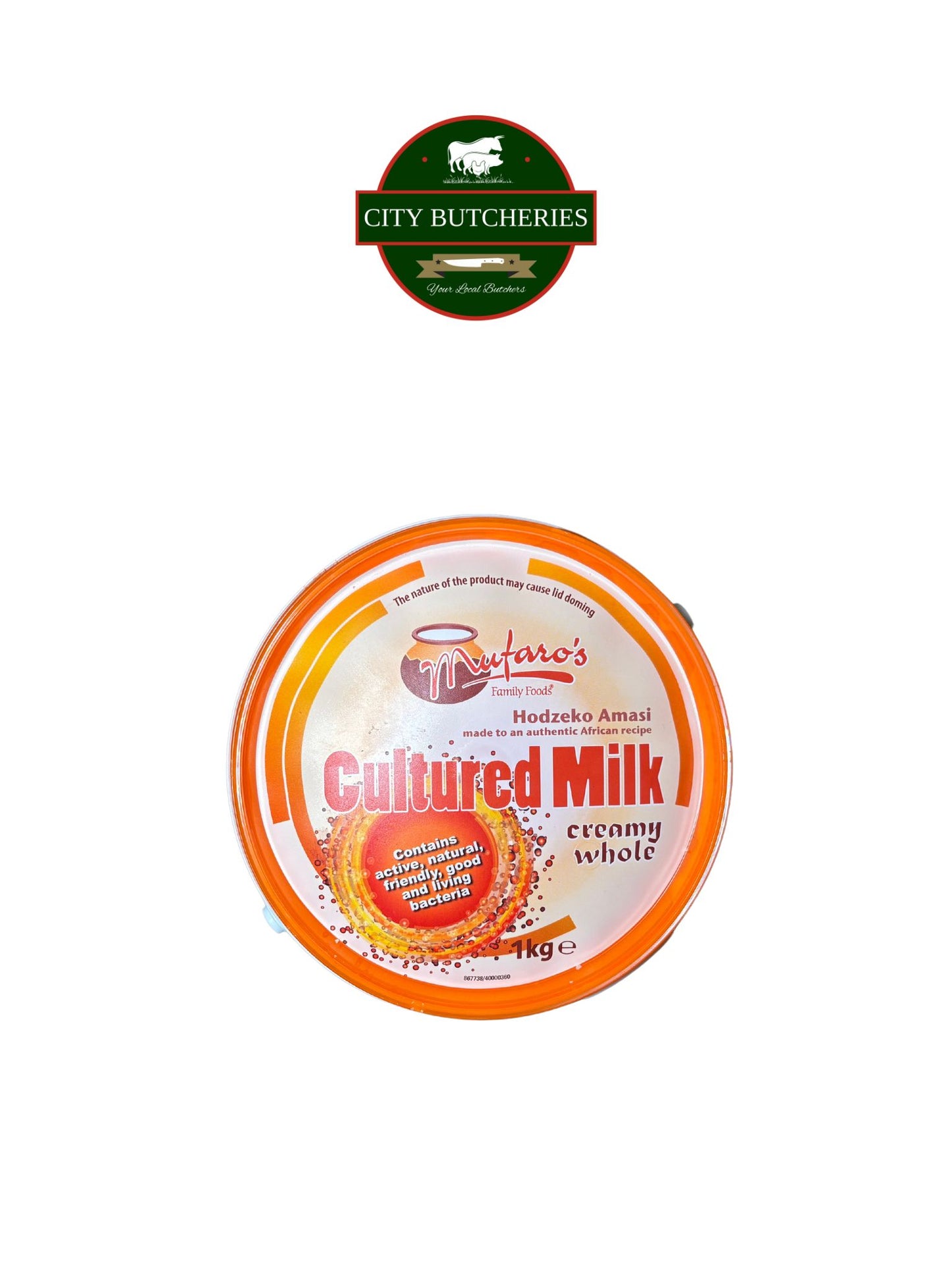 Mufaro’s Cultured Milk (1kg)