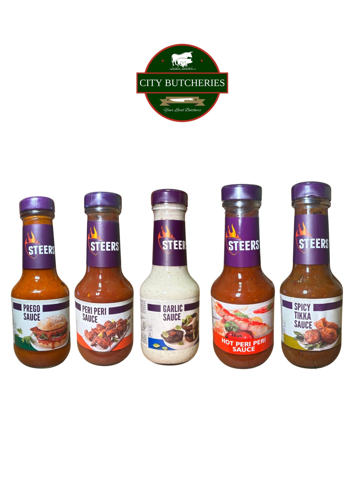 Steers Sauces (375ml)